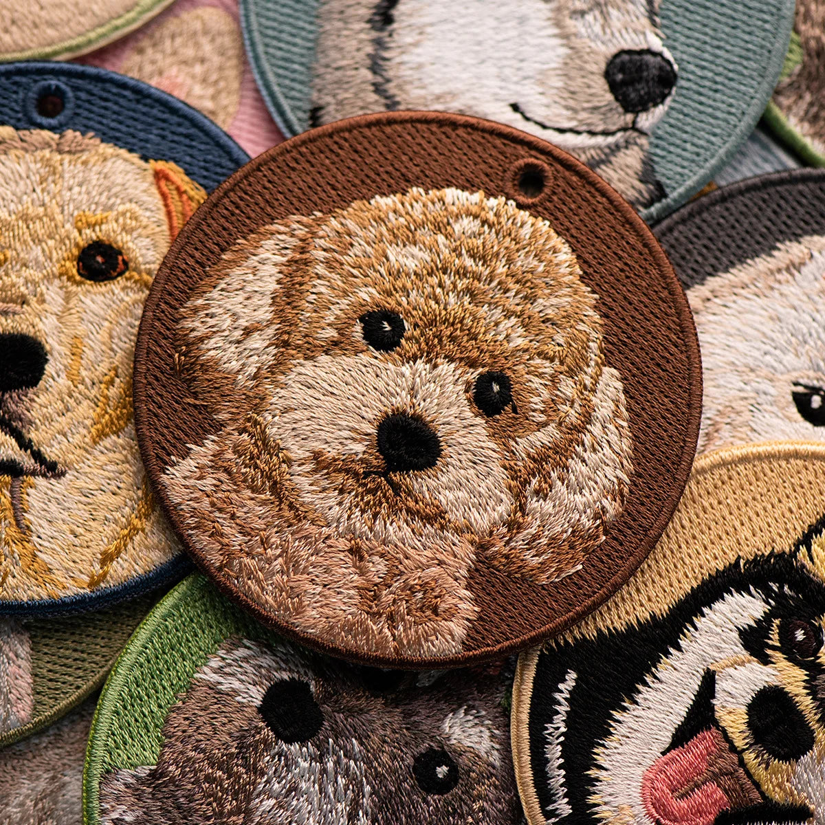 Embroidered Keychain
