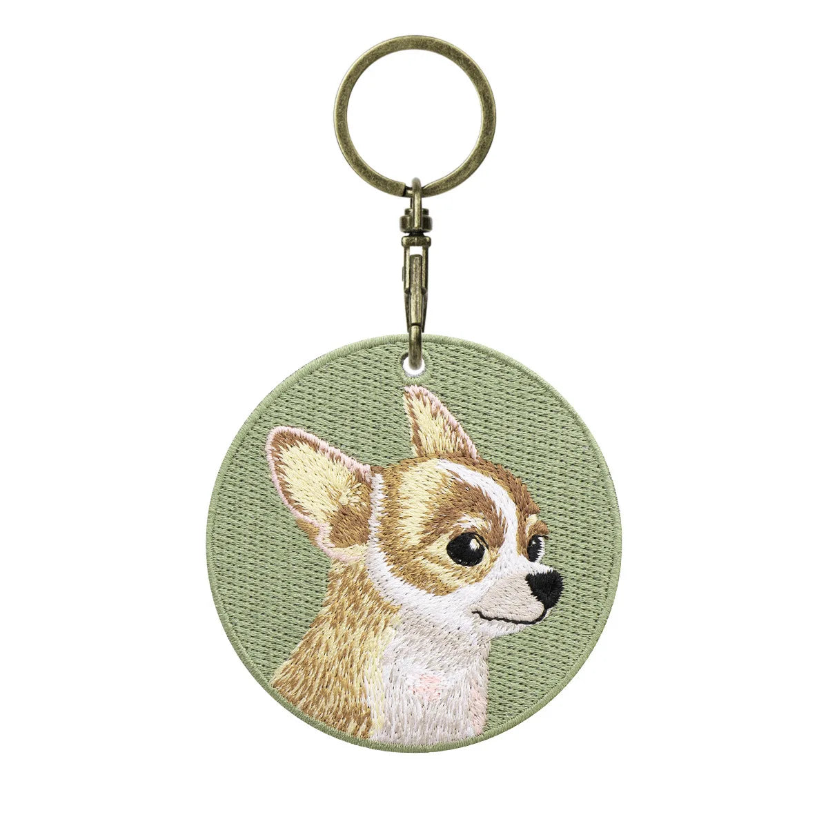 Embroidered Keychain