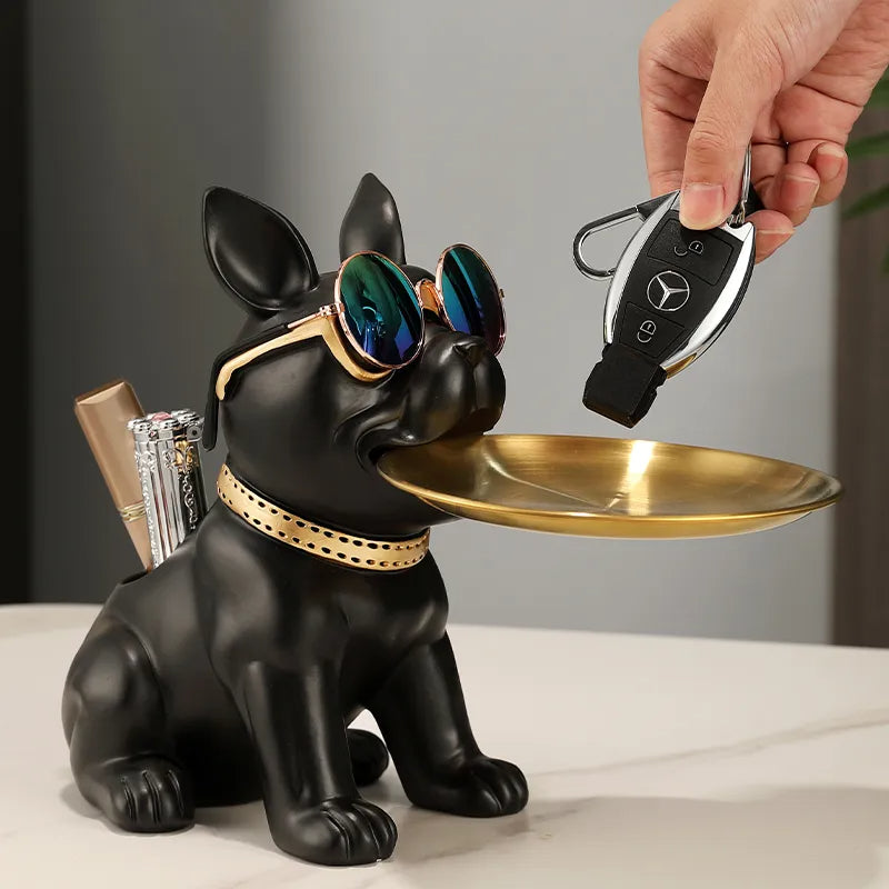Frenchie Butler Statue Collection