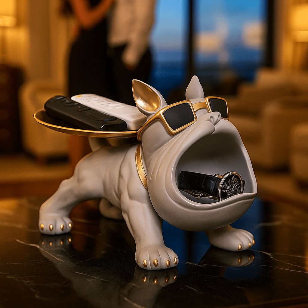 Frenchie Butler Statue