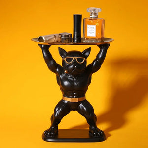 Frenchie Butler Statue