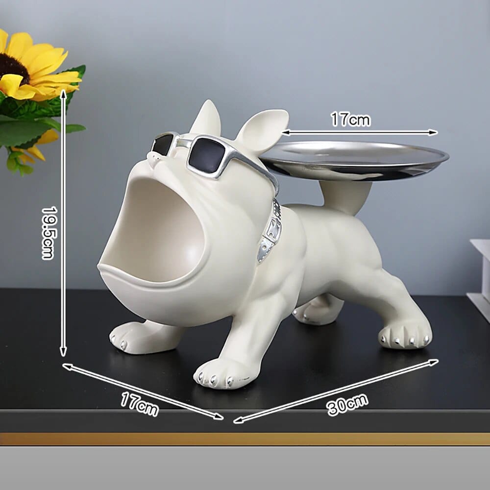 Frenchie Butler Statue