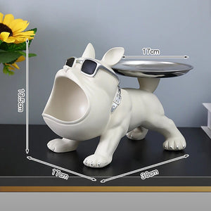Frenchie Butler Statue