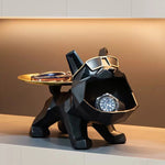 Frenchie Geometric Butler Statue