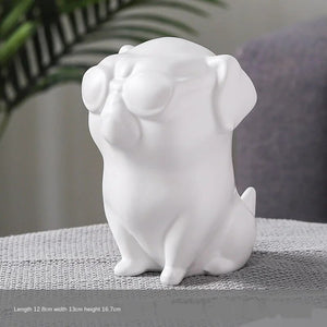 Frenchie Angel Statue