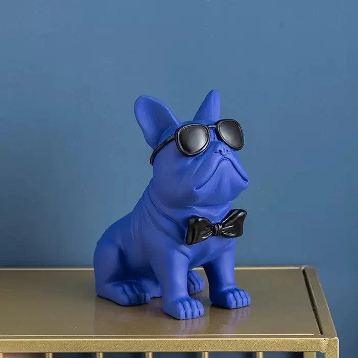 Frenchie Coin Bank Statue