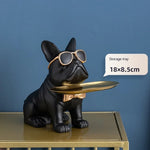 Frenchie Coin Bank Statue