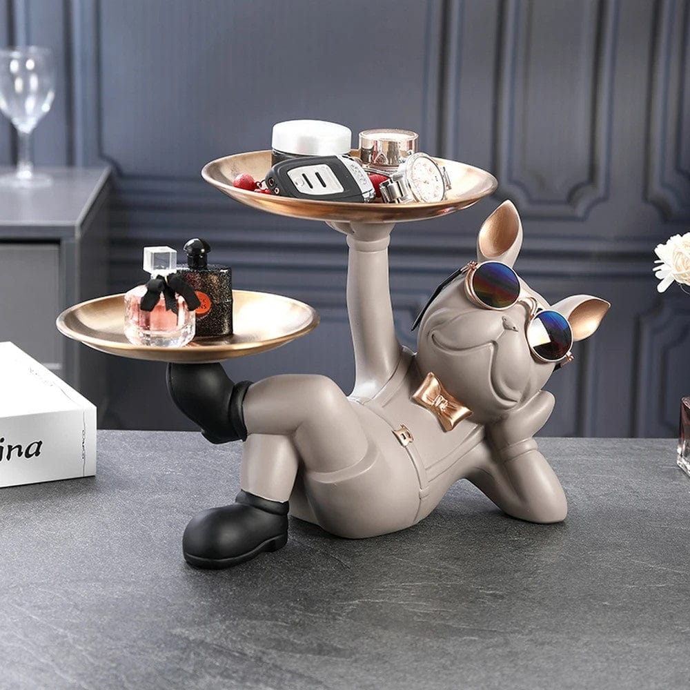 Frenchie Butler Statue