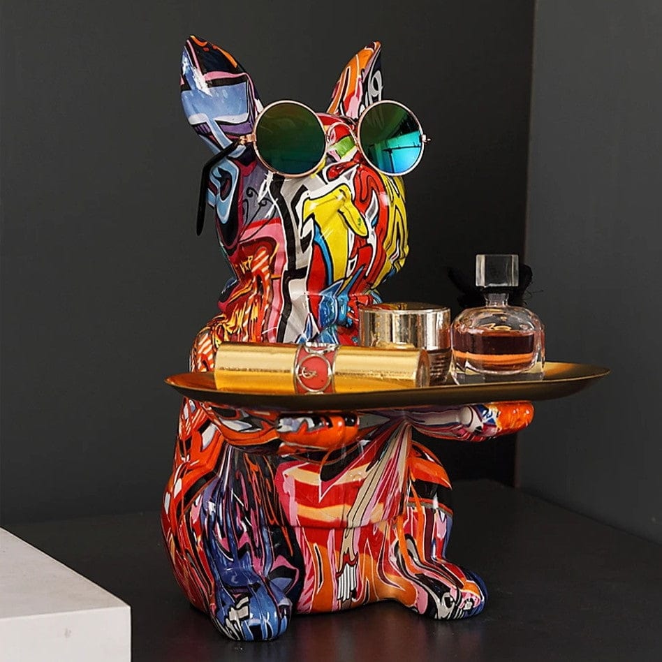 Frenchie Butler Statue