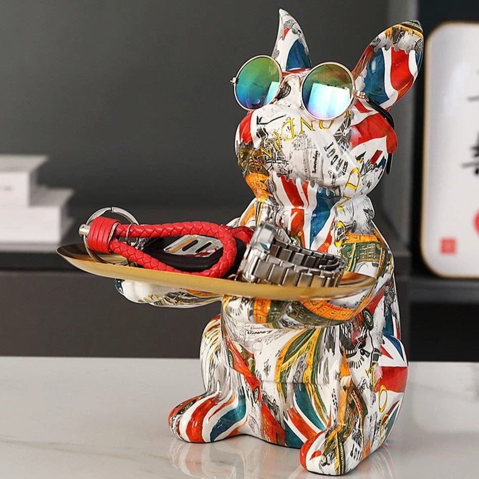 Frenchie Butler Statue
