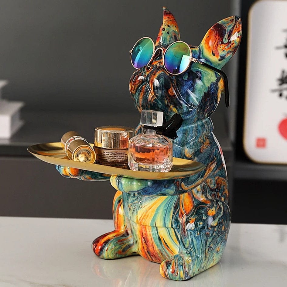 Frenchie Butler Statue