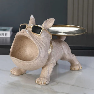 Frenchie Butler Statue