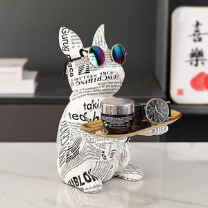 Frenchie Butler Statue