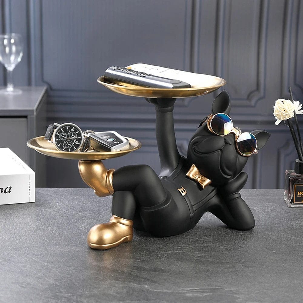 Frenchie Butler Statue