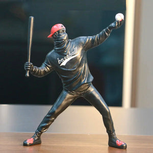 Baseball Victory Swing Figurine