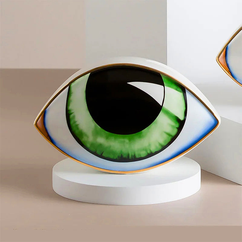 Gazing Eye Figurine