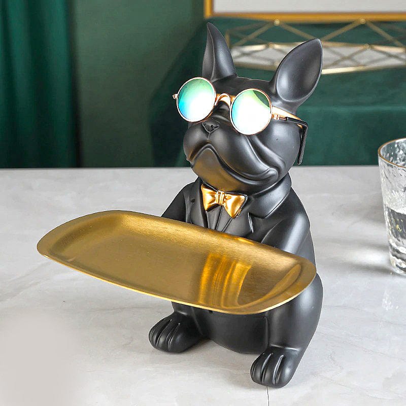 Frenchie Butler Statue
