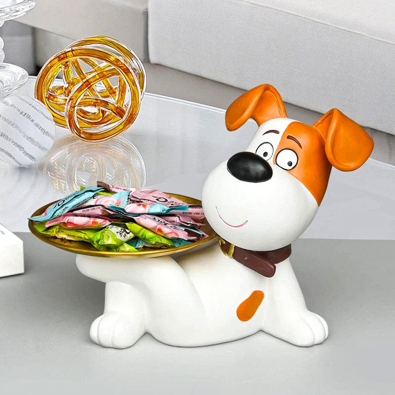 The Puppy Butler Statue