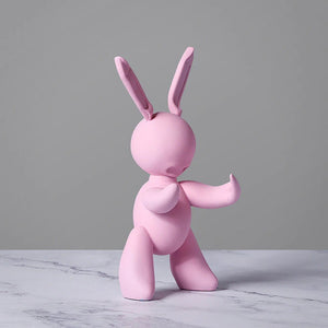 Matte Finish Rabbit Statue
