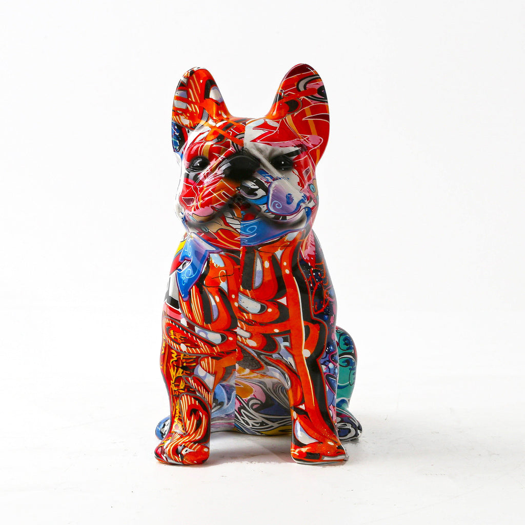 Nordic French Bulldog Statue