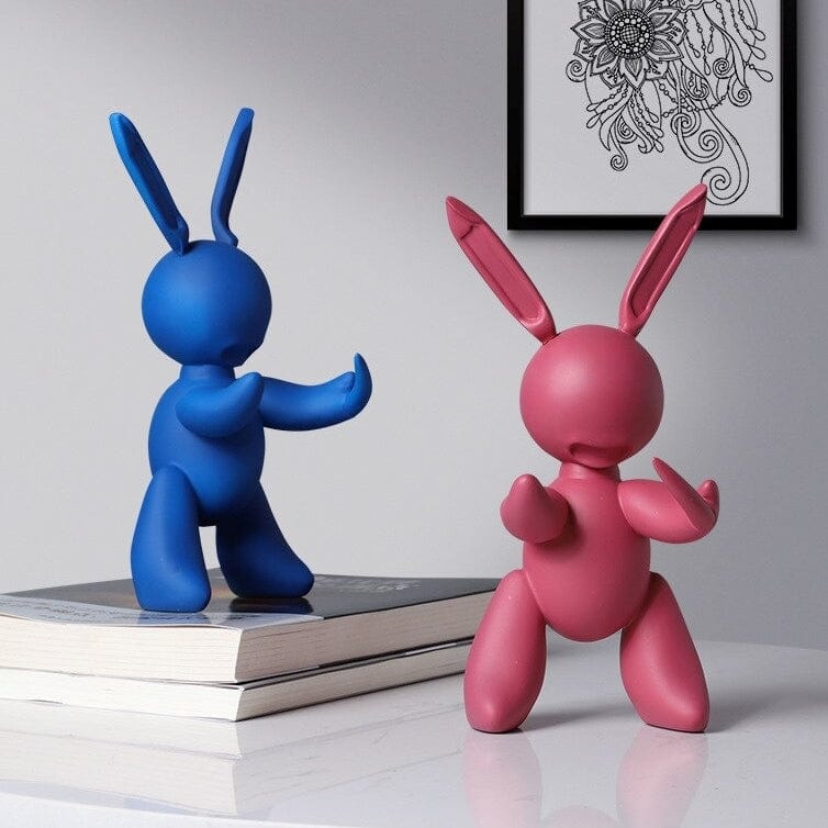 Matte Finish Rabbit Statue