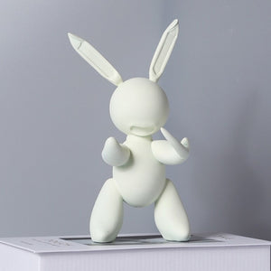 Matte Finish Rabbit Statue