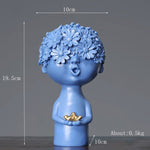 Flower Baby Bust Figurine