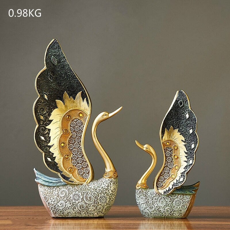 Classic Luxury Swan Statue