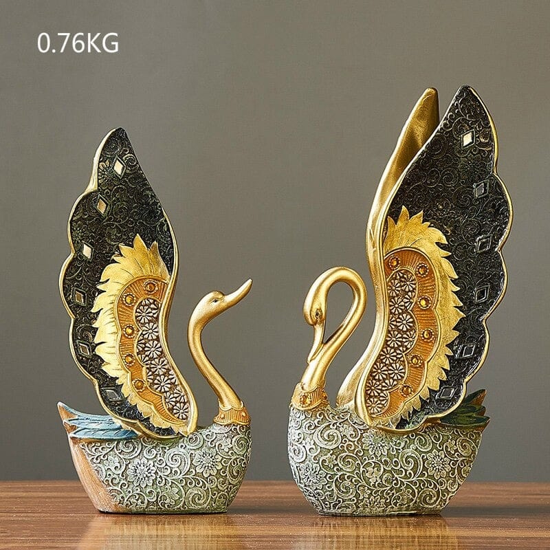 Classic Luxury Swan Statue