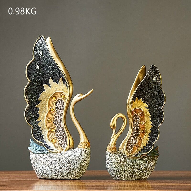 Classic Luxury Swan Statue