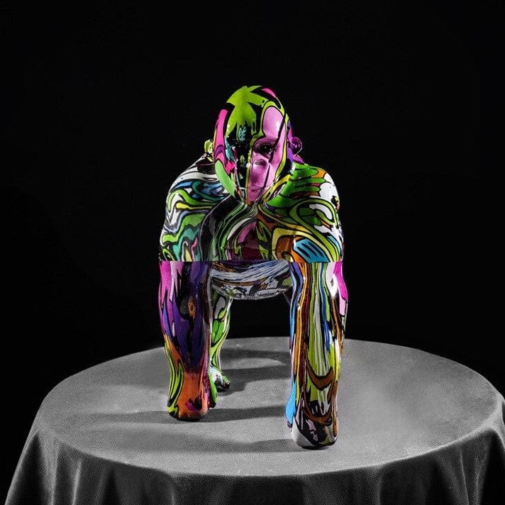 Walking Gorilla Nordic Statue