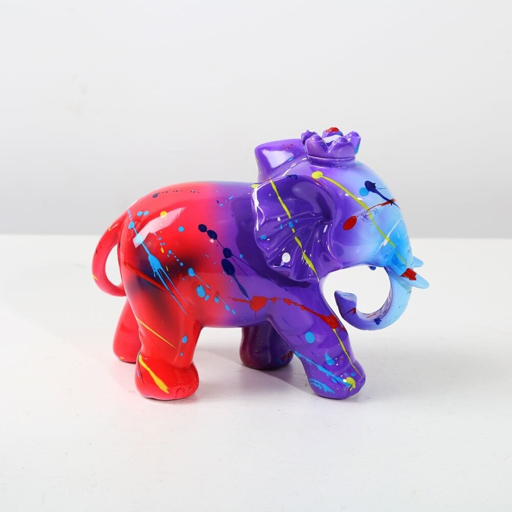 Fluorescence Elephant Statue