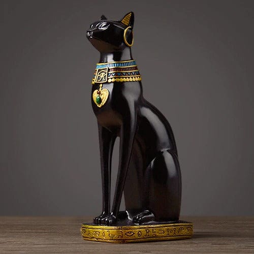 Collectible Nordic Egyptian Cat Statue
