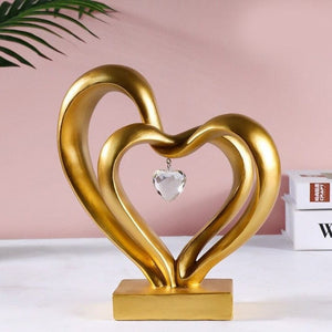 Heart Hands Figurine