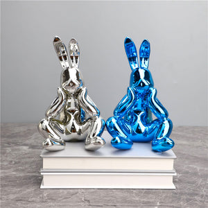 Dazed Rabbit Sculpture