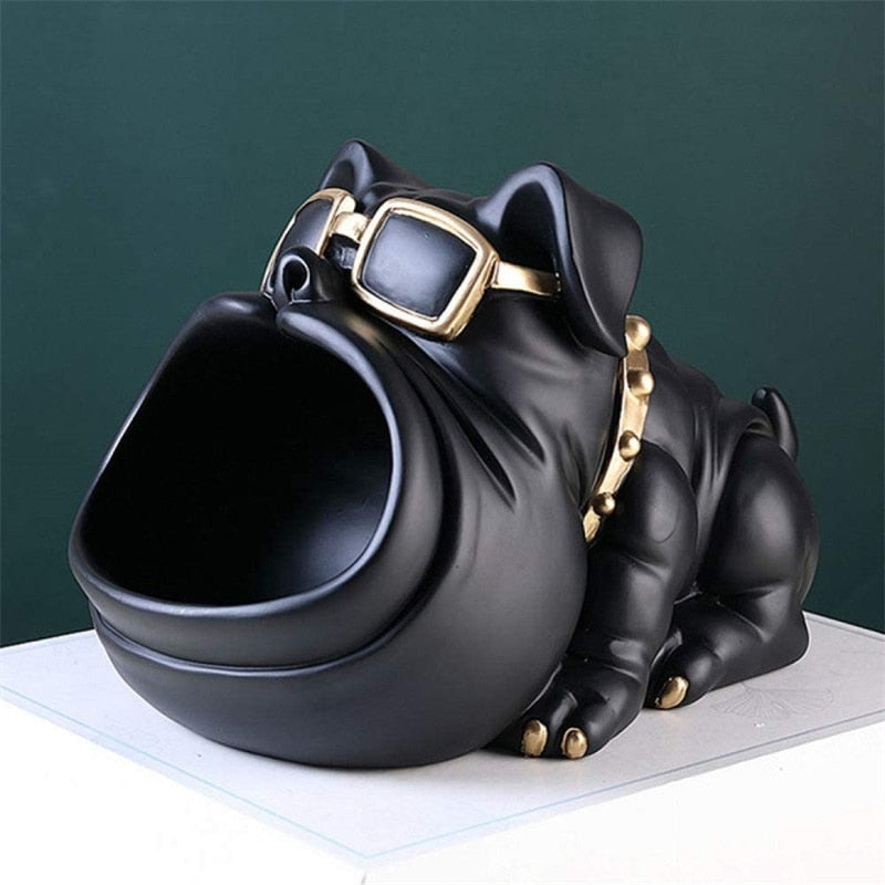 Cartoon English Bulldog Statue
