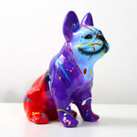 Fluorescence Frenchie Statue