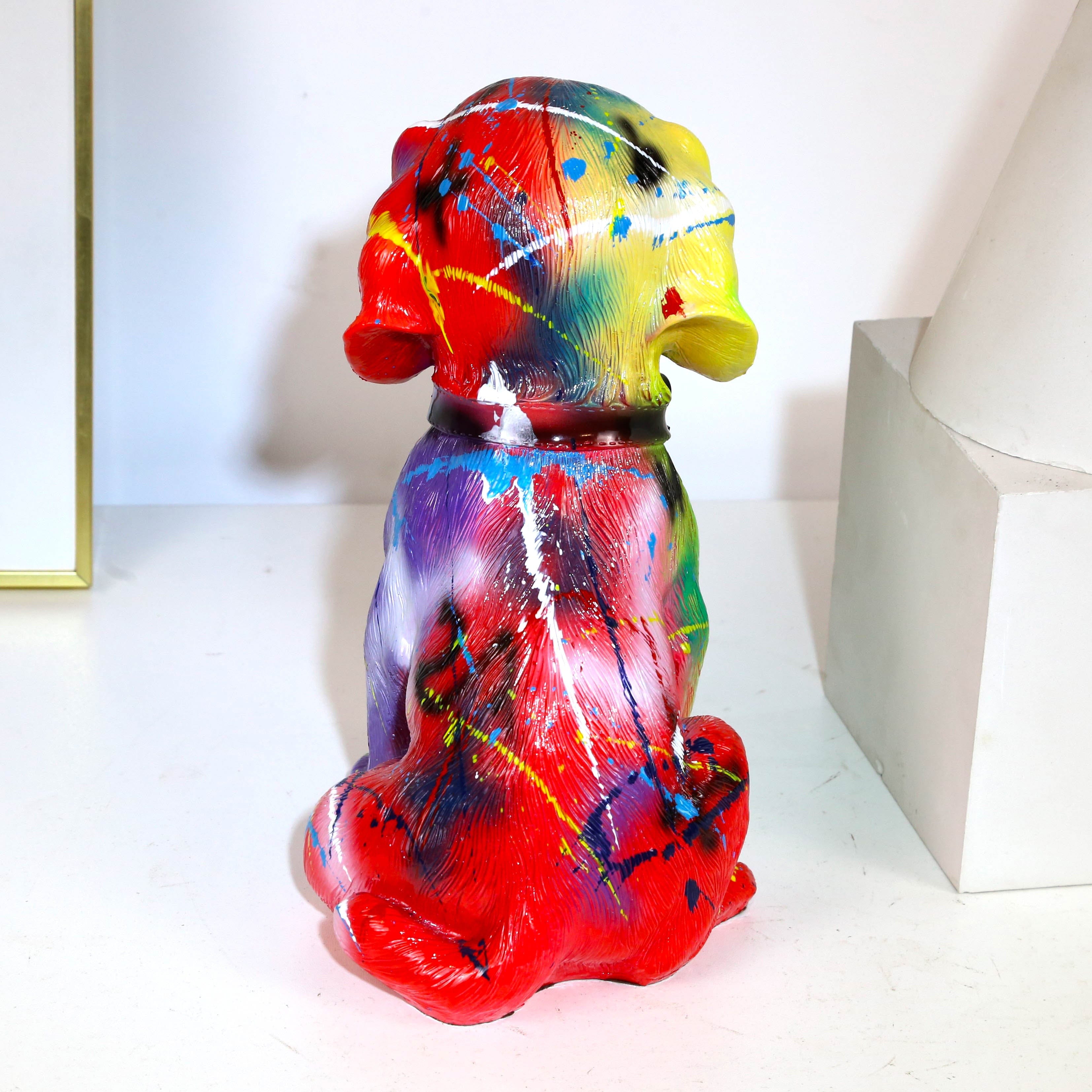 Fluorescence Beagle Statue