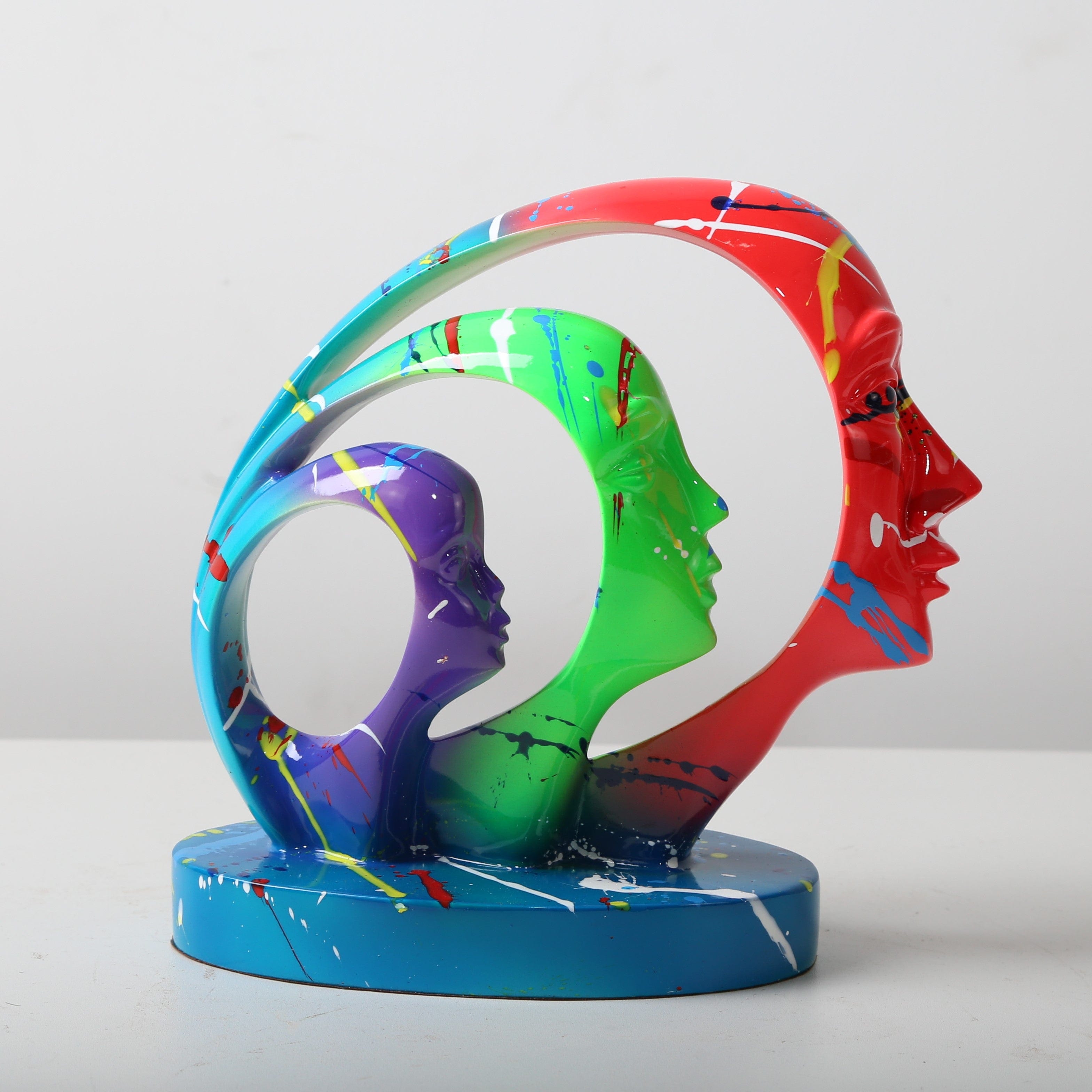 Fluorescence Life Phases Sculpture