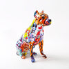 Graffiti Staffordshire Terrier Statue