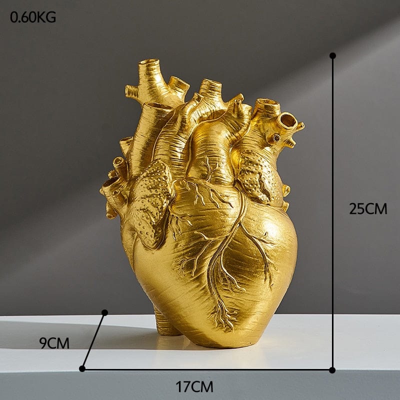 Anatomical Heart Vase