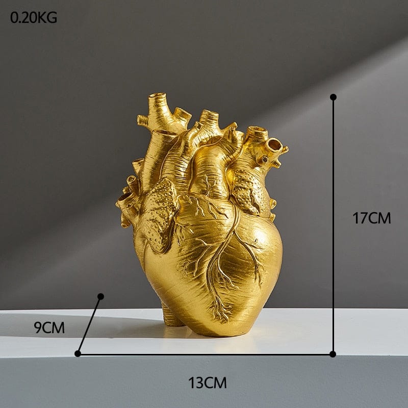 Anatomical Heart Vase
