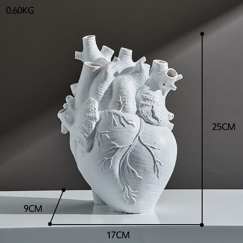 Anatomical Heart Vase