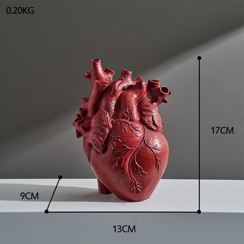 Anatomical Heart Vase