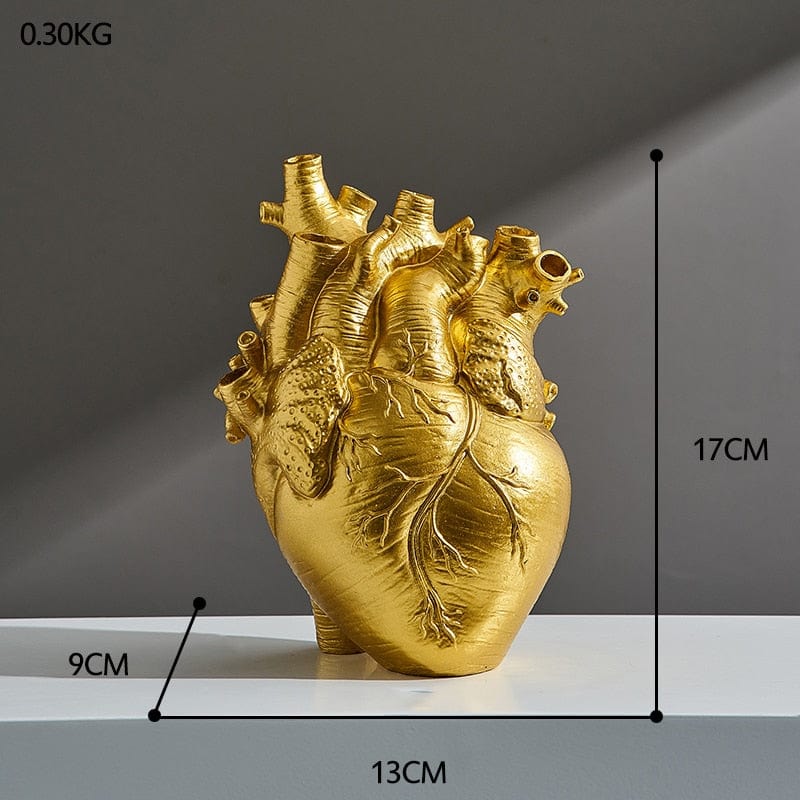 Anatomical Heart Vase