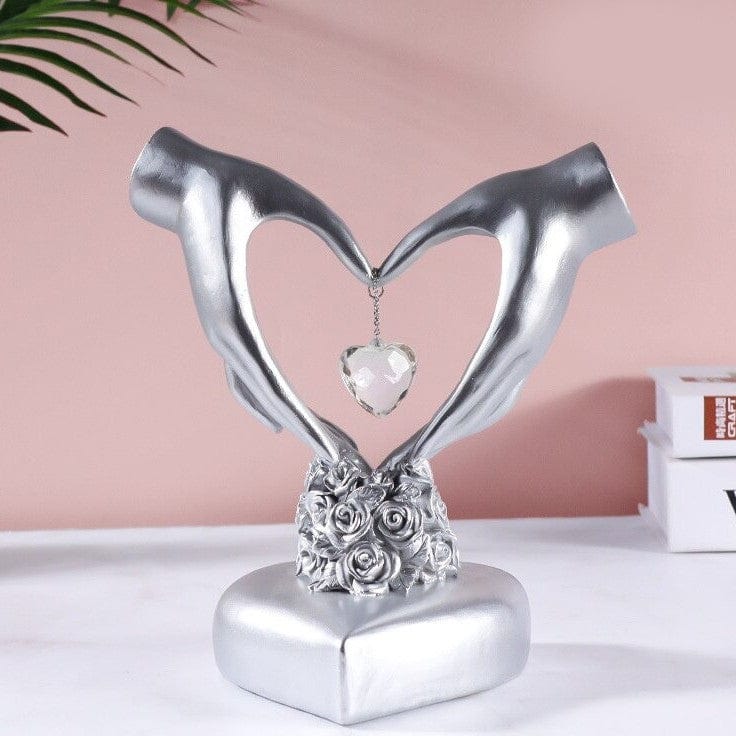 Heart Hands Figurine