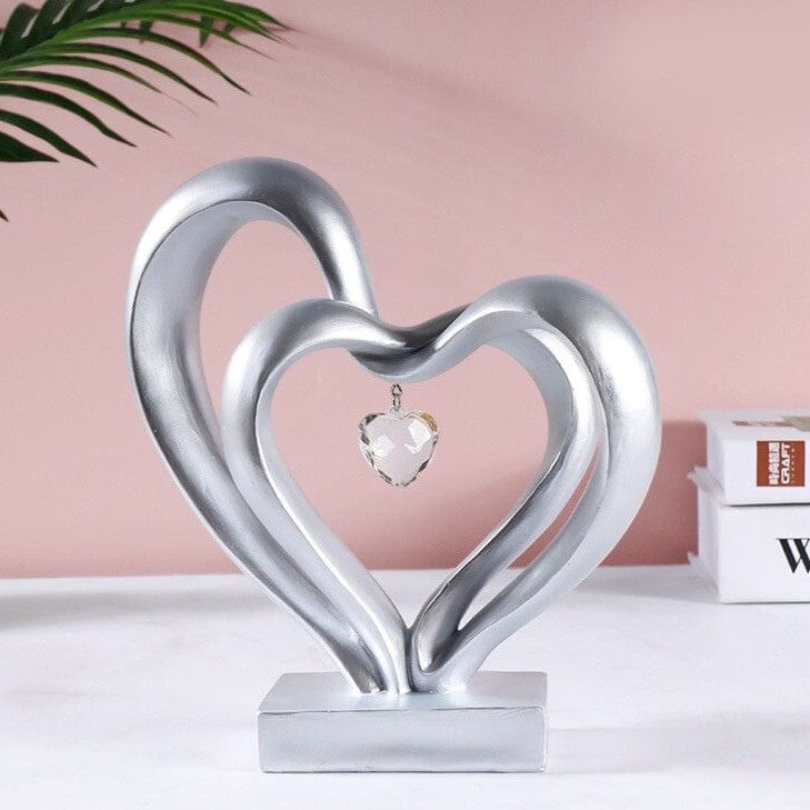 Heart Hands Figurine