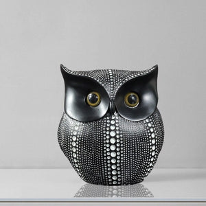 Flamboyant Owl Figurines