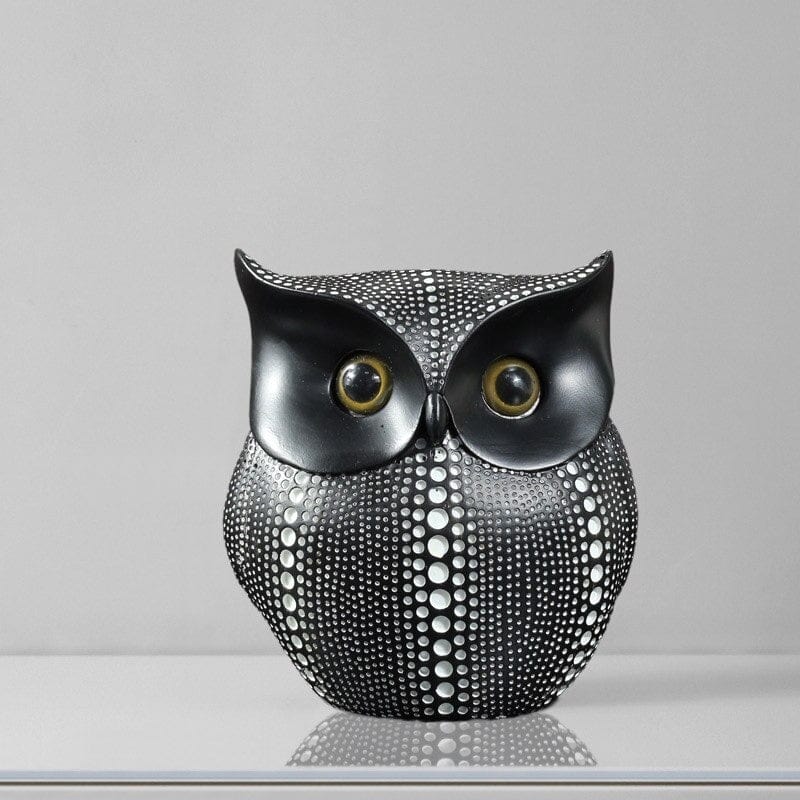 Flamboyant Owl Figurines