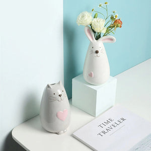 Love Bunny Flower Vase